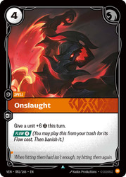 Onslaught
Vendetta
Single
Riftbound: League of Legends TCG