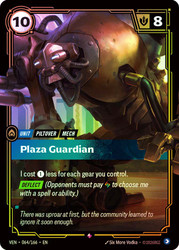 Plaza Guardian
Vendetta
Single
Riftbound: League of Legends TCG