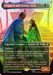 Aragorn and Arwen, Wed
The Hobbit Commander
Single
Magic: The Gathering