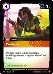 Profiteer
Vendetta
Single
Riftbound: League of Legends TCG
