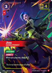 Jinx - Demolitionist
Vendetta
Single
Riftbound: League of Legends TCG
