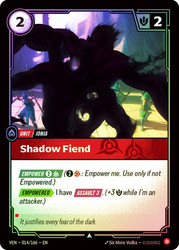 Shadow Fiend
Vendetta
Single
Riftbound: League of Legends TCG