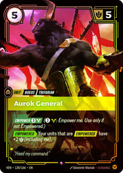 Aurok General
Vendetta
Single
Riftbound: League of Legends TCG