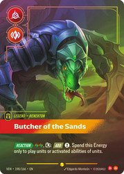 Renekton - Butcher of the Sands
Vendetta
Single
Riftbound: League of Legends TCG