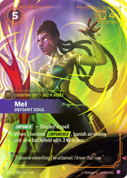 Mel - Defiant Soul
Vendetta
Single
Riftbound: League of Legends TCG