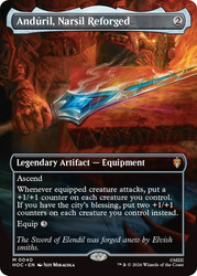 Anduril, Narsil Reforged
The Hobbit Commander
Single
Magic: The Gathering