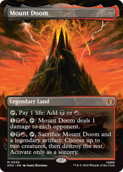 Mount Doom
The Hobbit Commander
Single
Magic: The Gathering