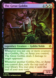The Great Goblin
The Hobbit
Single
Magic: The Gathering