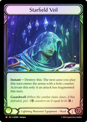 Starfield Veil
Armory Deck: Zyggy
Single
Flesh and Blood
