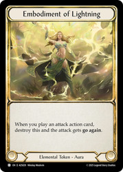 Embodiment of Lightning // Ponder
Armory Deck: Zyggy
Single
Flesh and Blood