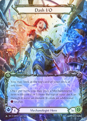 Dash I/O (GEM Pack)
GEM Pack
Single
Flesh and Blood
