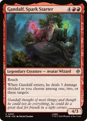 Gandalf, Spark Starter
The Hobbit
Single
Magic: The Gathering