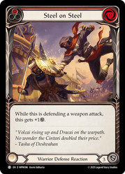 Steel on Steel (Red)
Mastery Pack Warrior
Single
Flesh and Blood