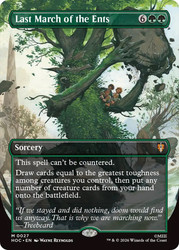 Last March of the Ents
The Hobbit Commander
Single
Magic: The Gathering
