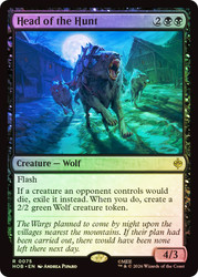 Head of the Hunt
The Hobbit
Single
Magic: The Gathering