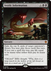 Inside Information
The Hobbit
Single
Magic: The Gathering