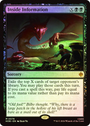 Inside Information
The Hobbit
Single
Magic: The Gathering