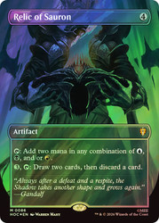 Relic of Sauron
The Hobbit Commander
Single
Magic: The Gathering
