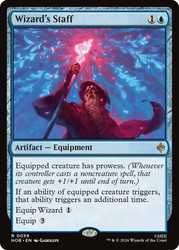 Wizard's Staff
The Hobbit
Single
Magic: The Gathering