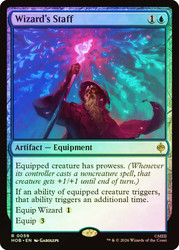Wizard's Staff
The Hobbit
Single
Magic: The Gathering