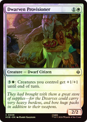 Dwarven Provisioner
The Hobbit
Single
Magic: The Gathering