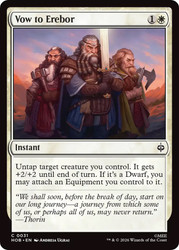 Vow to Erebor
The Hobbit
Single
Magic: The Gathering