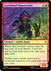 Gundabad Opportunist
The Hobbit
Single
Magic: The Gathering