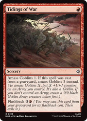 Tidings of War
The Hobbit
Single
Magic: The Gathering