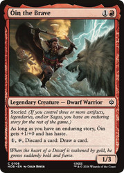 Oin the Brave
The Hobbit
Single
Magic: The Gathering