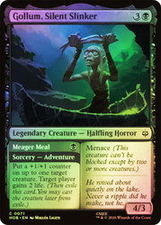 Gollum, Silent Slinker // Meager Meal
The Hobbit
Single
Magic: The Gathering