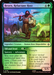 Beorn, Reluctant Host // Till and Tend
The Hobbit
Single
Magic: The Gathering