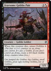 Fearsome Goblin Pair
The Hobbit
Single
Magic: The Gathering