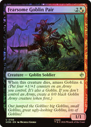 Fearsome Goblin Pair
The Hobbit
Single
Magic: The Gathering