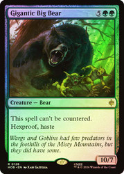 Gigantic Big Bear
The Hobbit
Single
Magic: The Gathering
