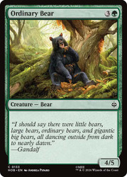 Ordinary Bear
The Hobbit
Single
Magic: The Gathering