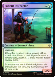 Patient Instructor
The Hobbit
Single
Magic: The Gathering