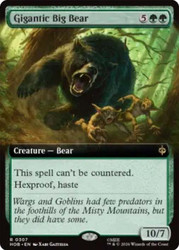 Gigantic Big Bear
The Hobbit
Single
Magic: The Gathering
