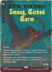 Smaug, Wicked Worm
The Hobbit
Single
Magic: The Gathering