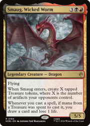 Smaug, Wicked Worm
The Hobbit
Single
Magic: The Gathering