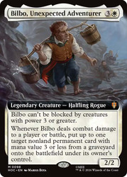 Bilbo, Unexpected Adventurer
The Hobbit Commander
Single
Magic: The Gathering
