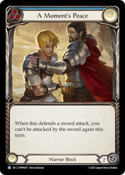 A Moment's Peace
Mastery Pack Warrior
Single
Flesh and Blood