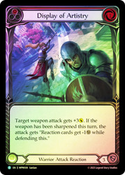 Display of Artistry (Red)
Mastery Pack Warrior
Single
Flesh and Blood