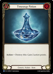 Timesnap Potion
Mastery Pack Warrior
Single
Flesh and Blood