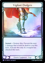 Vigilant Dodgers
Mastery Pack Warrior
Single
Flesh and Blood