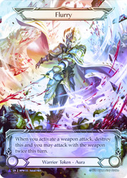 Flurry
Mastery Pack Warrior
Single
Flesh and Blood