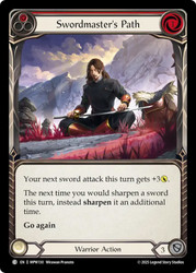 Swordmaster's Path (Red)
Mastery Pack Warrior
Single
Flesh and Blood