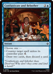 Confusticate and Bebother
The Hobbit
Single
Magic: The Gathering