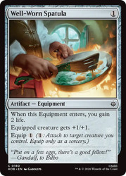 Well-Worn Spatula
The Hobbit
Single
Magic: The Gathering