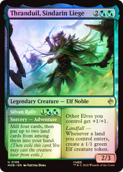 Thranduil, Sindarin Liege // Silvan Rally
The Hobbit
Single
Magic: The Gathering