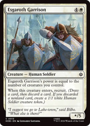 Esgaroth Garrison
The Hobbit
Single
Magic: The Gathering